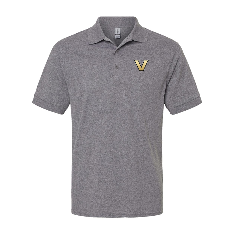 Men's Vanderbilt Commodores Gildan Dry Blend Jersey Polo